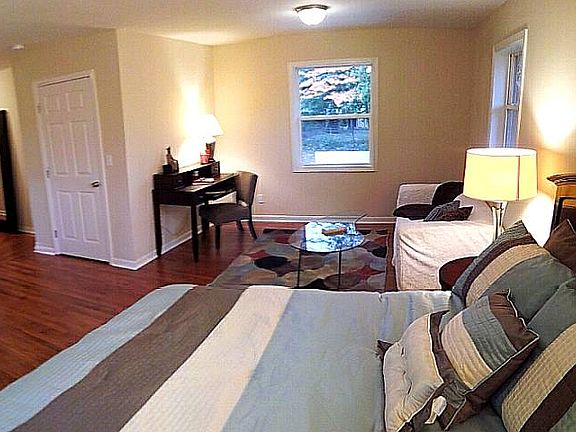 Huge master suite includes sitting area, two large closets, and huge new master bath.