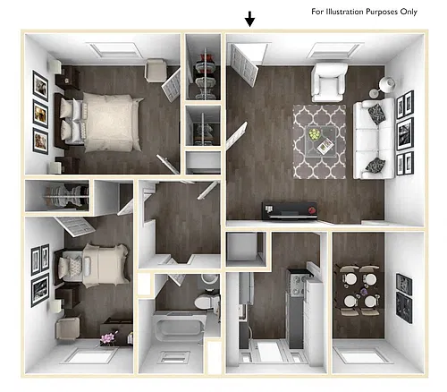 Floor plan Lawrence