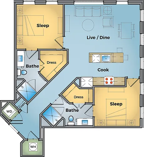 Floor plan C1
