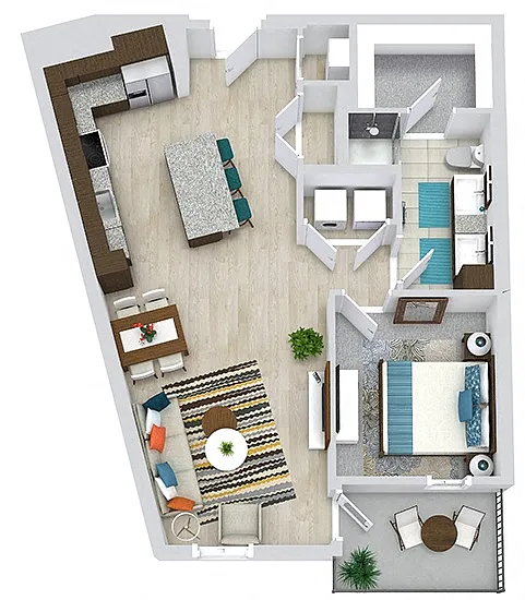 Floor plan Lockhart