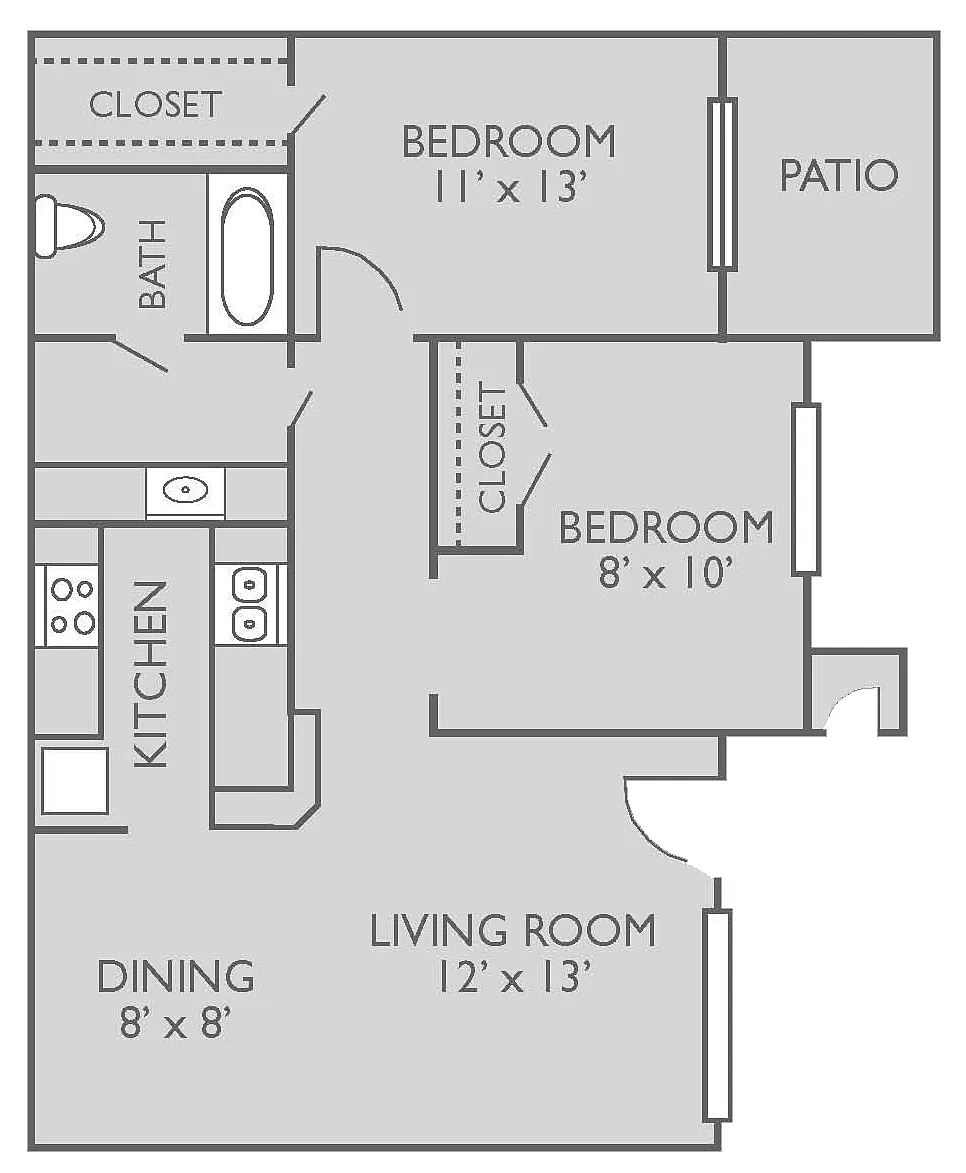Floor plan The Dawson