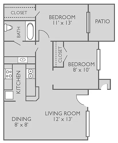 Floor plan The Dawson
