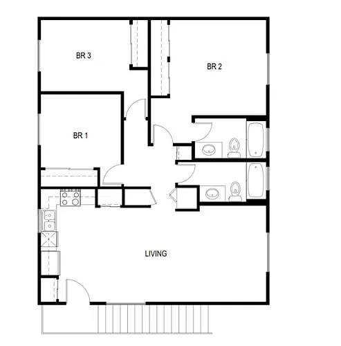 Floor plan Floorplan XX1
