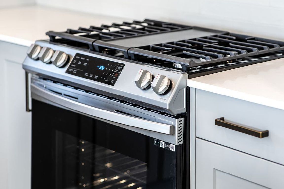 Stainless steel appliances