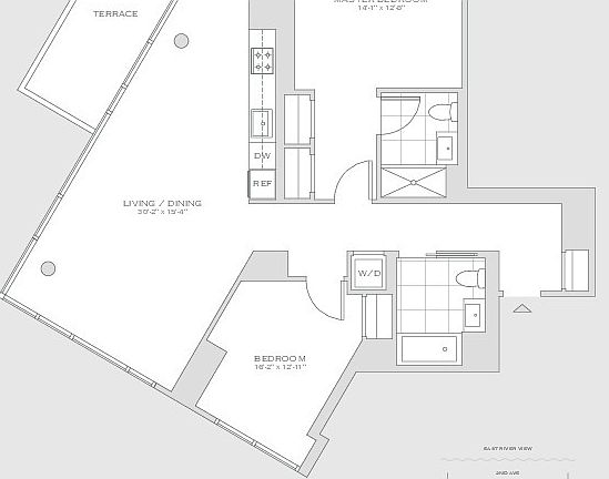 2nd image of 222 E 44th St APT 24L