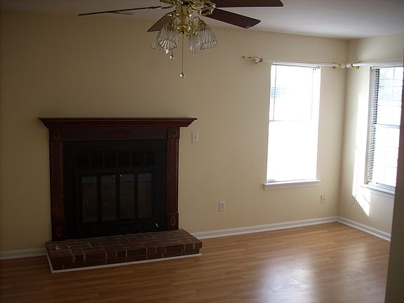 Family room fireplace