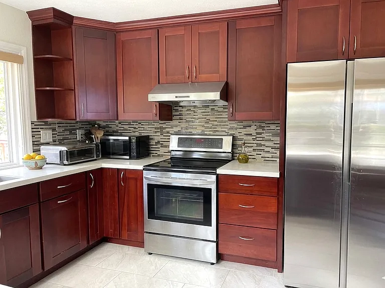 Stainless steel appliances