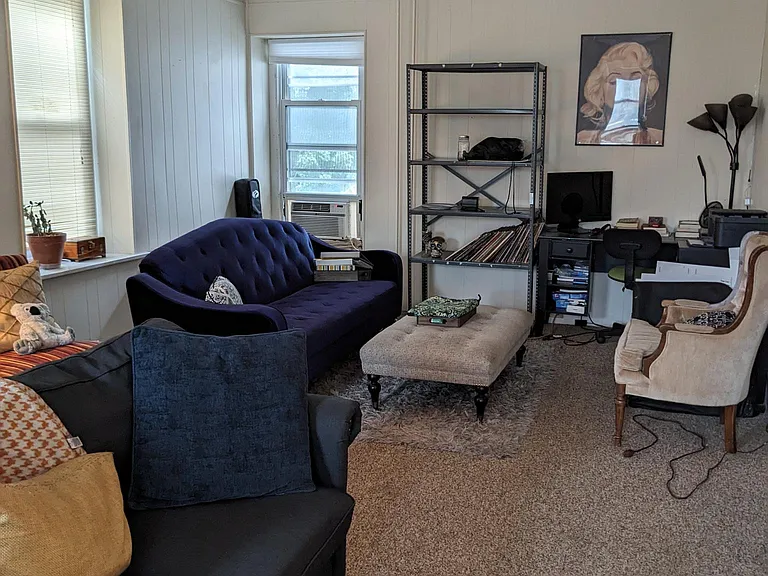 L shape living room, 2 sitting areas