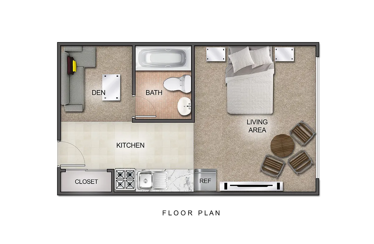 Floor plan Studio