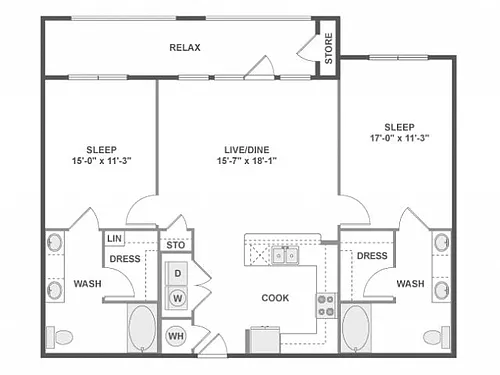 Floor plan C6b