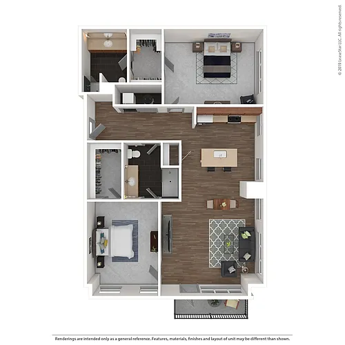 Floor plan 205