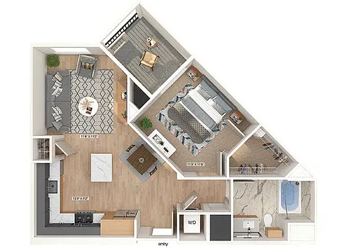 Floor plan A1