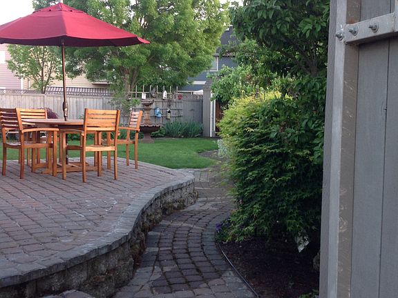 Outdoor living area.