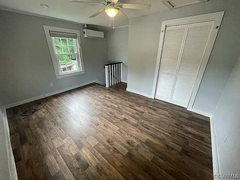 Bedroom with closet