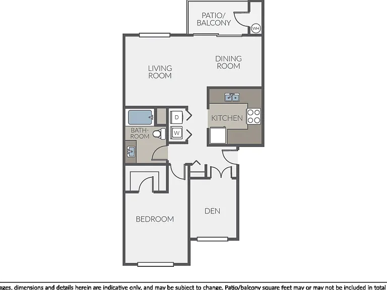 Plan 1B Den