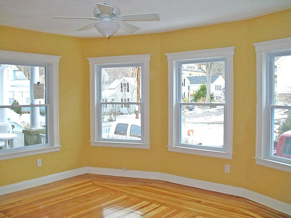 Media room or 3rd bedroom - 16ft in length now painted sage green