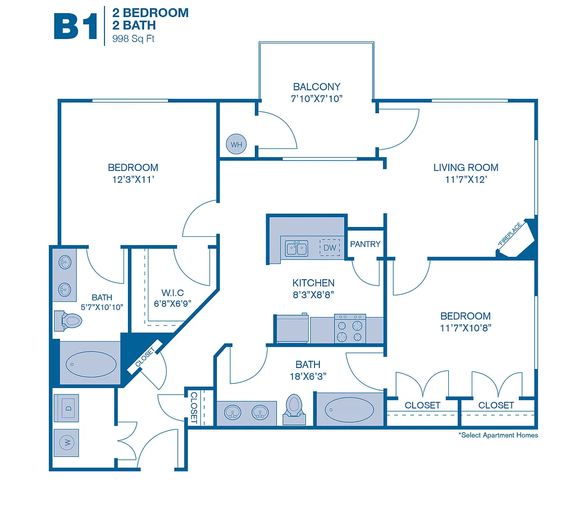 Floor plan B1