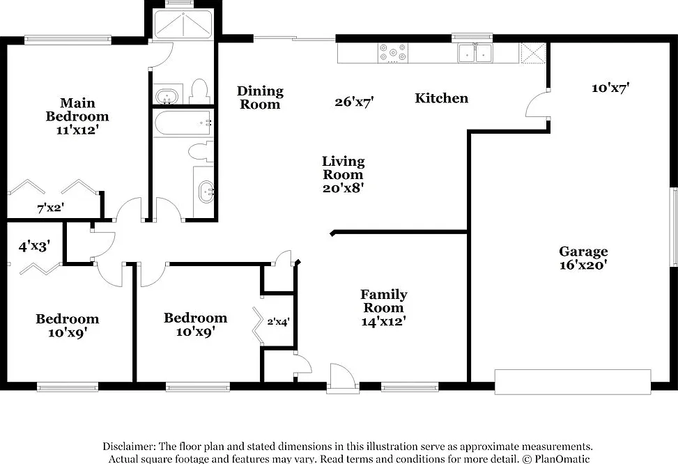 3 bed, 2.0 bath, 1124 sqft, $2,100 — Photo 2