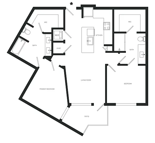 Floor plan Caroline