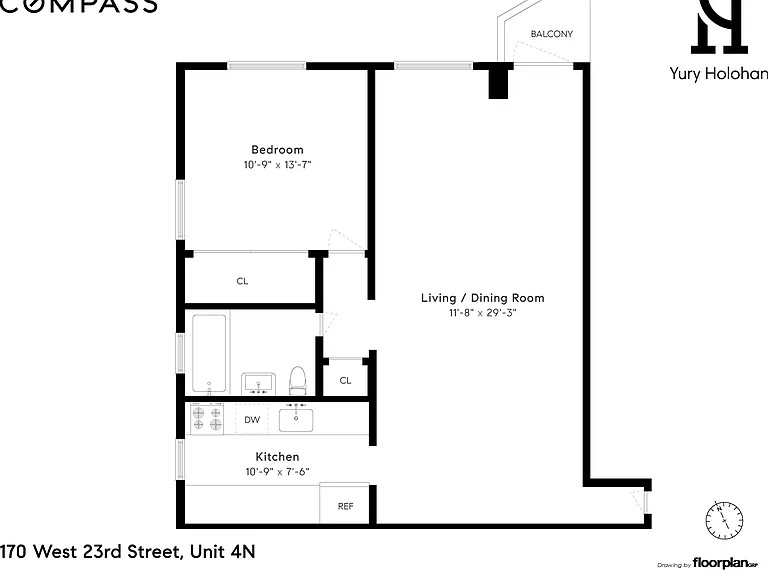 170 W 23rd St #4N — Photo 3