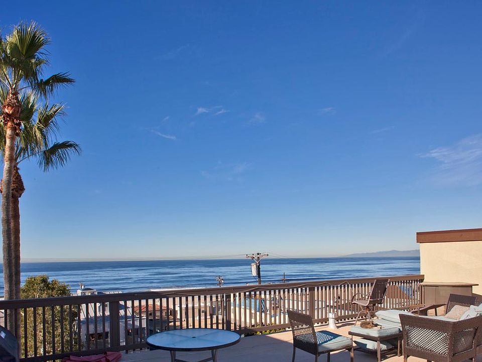panoramic ocean view from roof deck