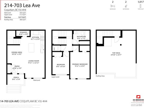 708 Lea Ave #214, Coquitlam, BC V3J 0K4