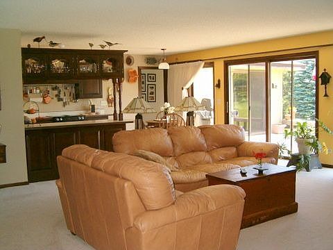 Open floor plan for ease of entertaining!