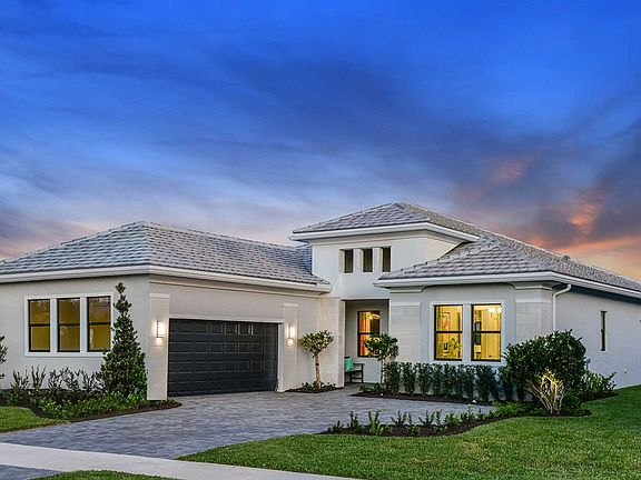 Palm Beach Model Home Front Elevation