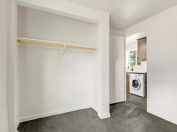 Bedroom looking out to Kitchen