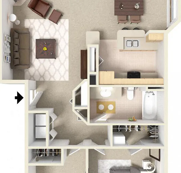 Abbey Rowe Apartments — Photo 40