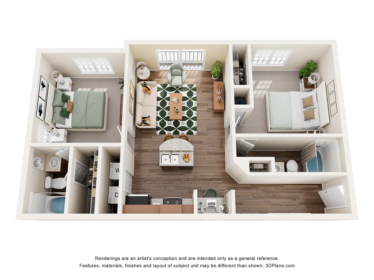 Floor plan B1