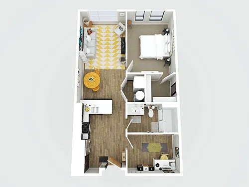 Floor plan A4 Den