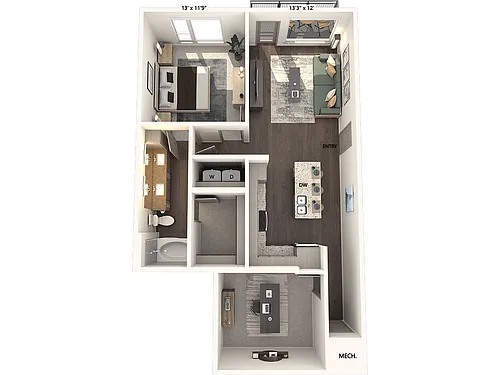 Floor plan A8D-923-G