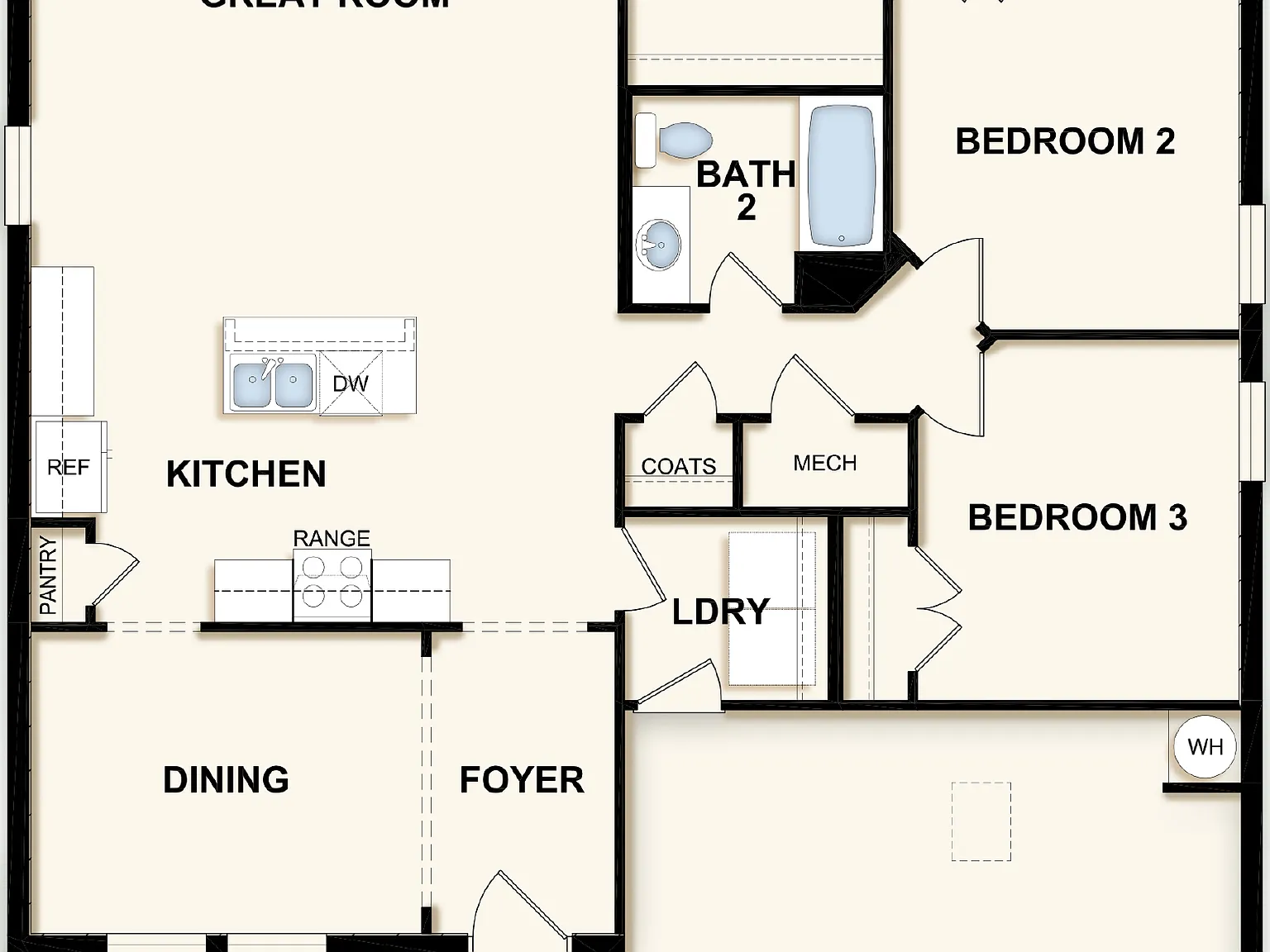 3 bed, 2.0 bath, 1605 sqft, $2,325 — Photo 2