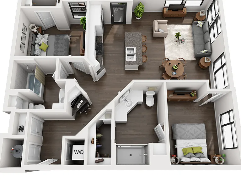 Calico (C1) floor plan Ellison On Broad