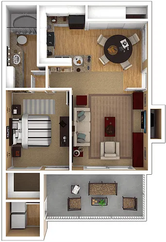 Floor plan Residence 2 Luxury