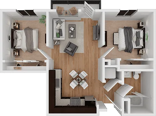 Floor plan E1