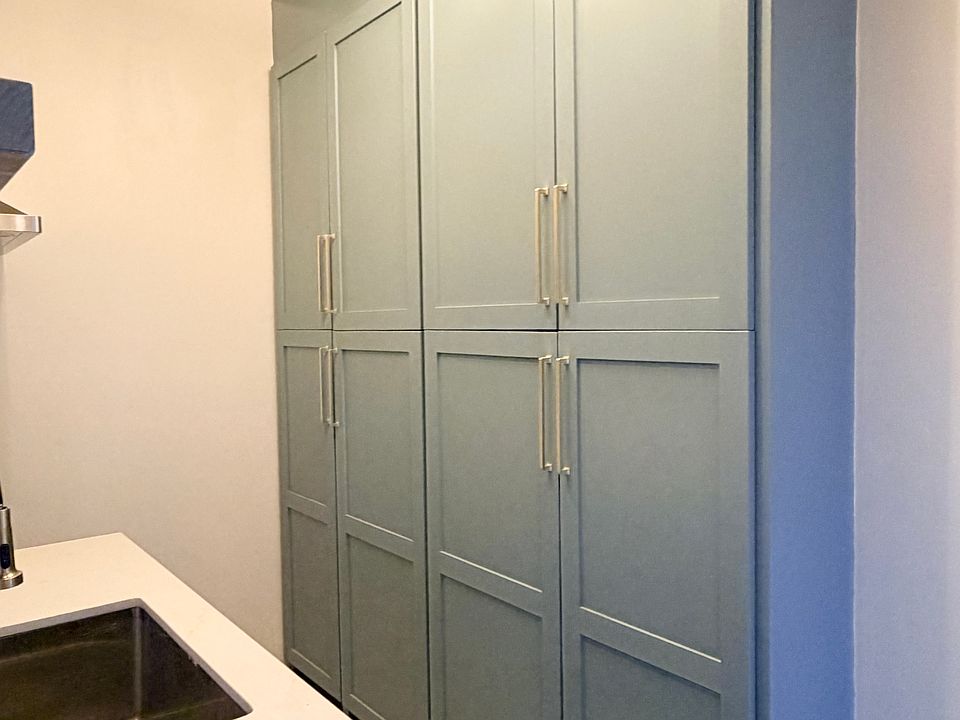 Spacious kitchen storage pantry
