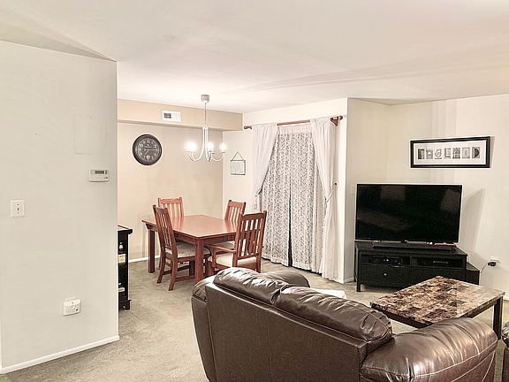 Living and dining rooms