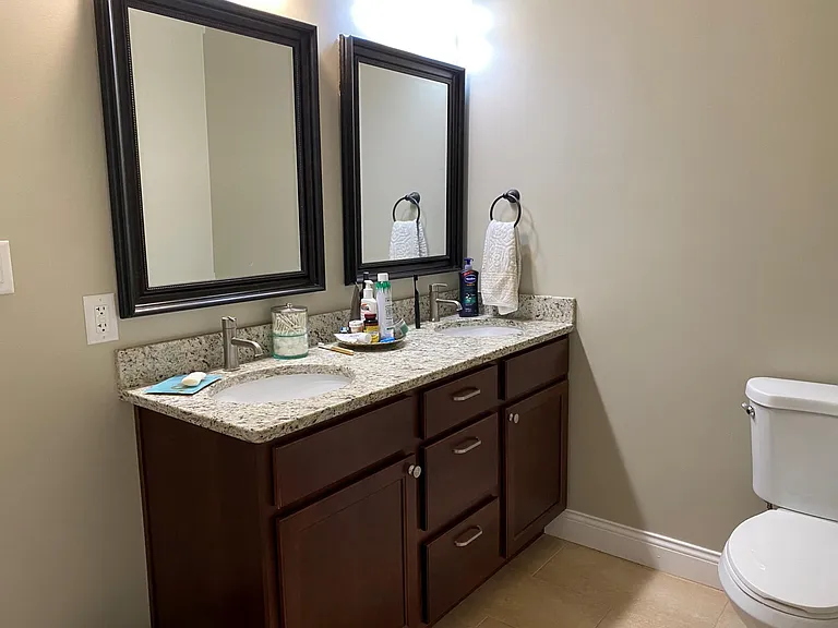 Master bath - two sinks!