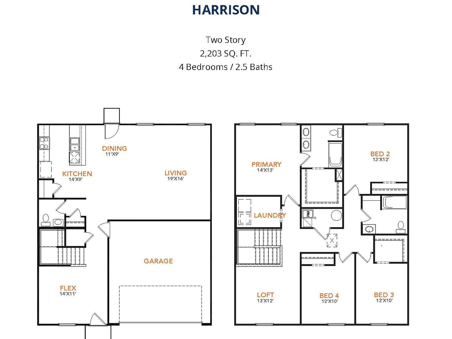 Harrison B4 Plan, Grand Oaks Reserve, Cleveland, TX 77327 Zillow