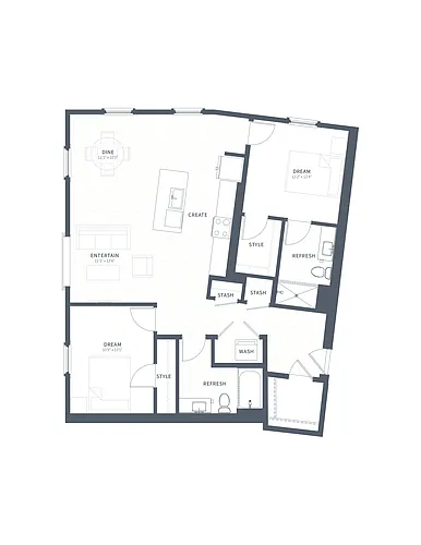 Floor plan B2E
