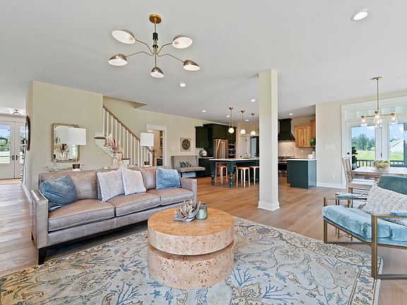 Great Room into Kitchen