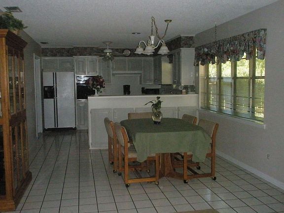 spacious tiled kitchen