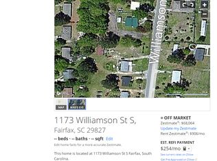 1173 Williamson St S, Fairfax, SC 29827