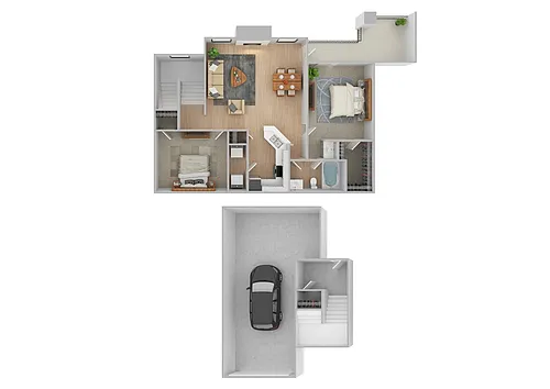 Floor plan Portofino | Renovated