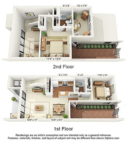 Floor plan 2B