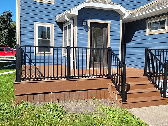 New deck on east side