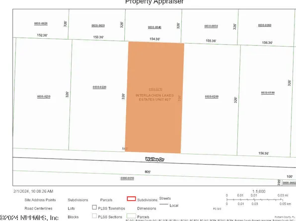 0 WAITES DR Drive, Florahome, FL 32140