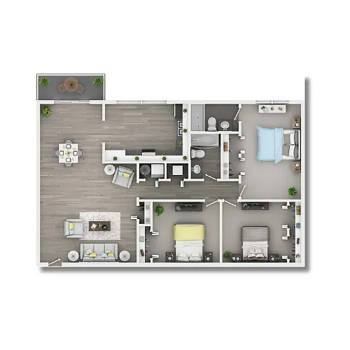 Floor plan 3A